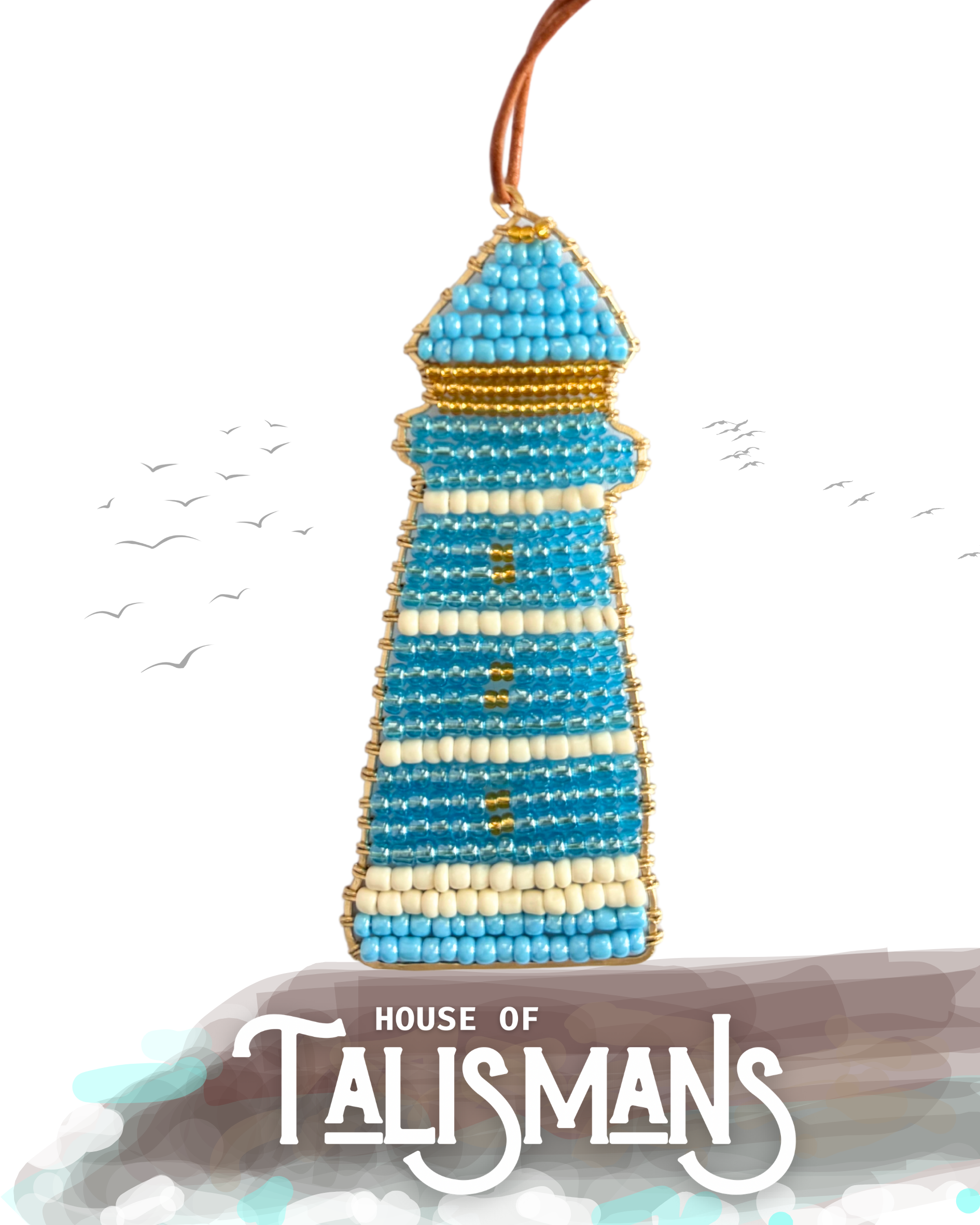 Daymark Lighthouse Blue