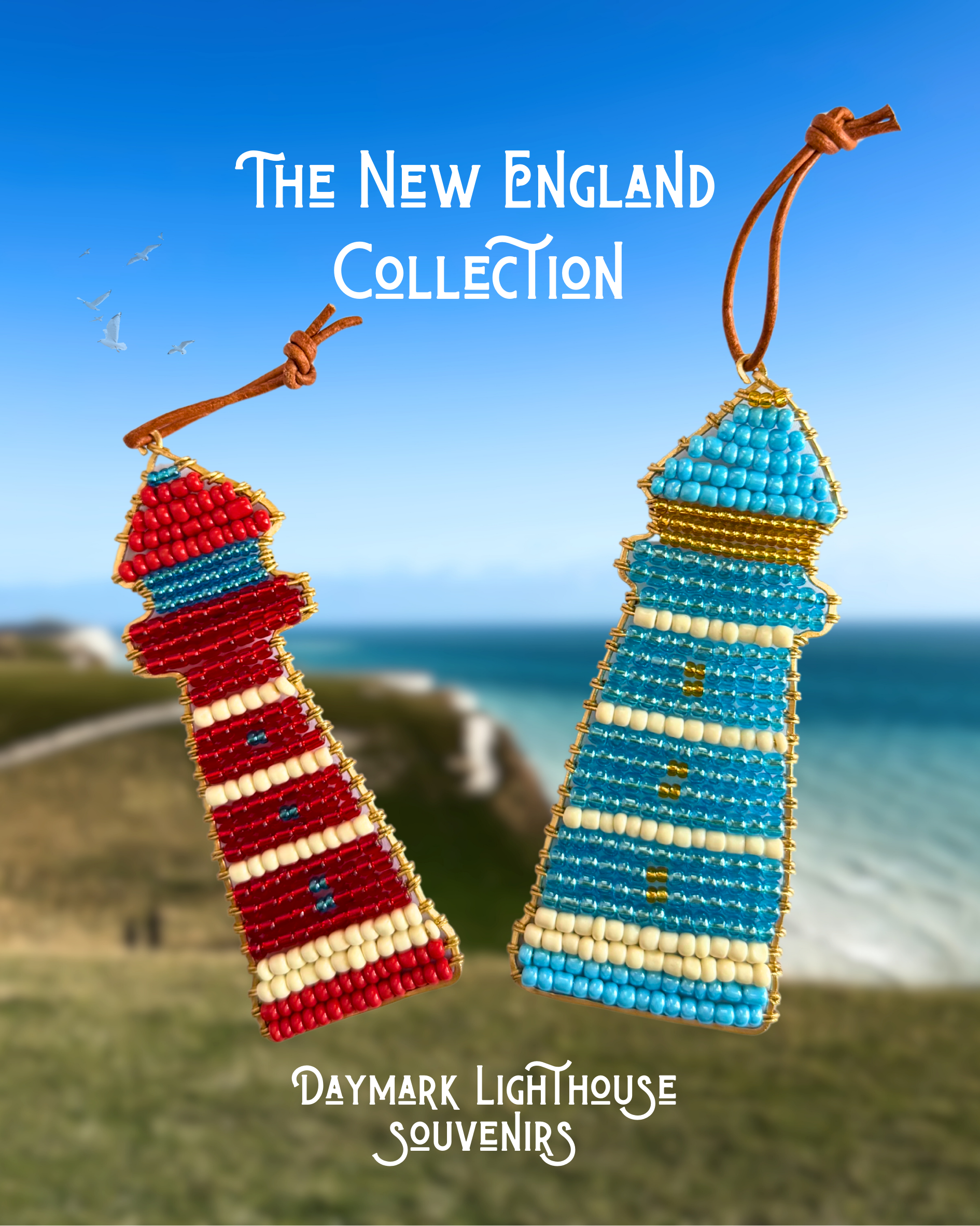 Daymark Lighthouse Blue