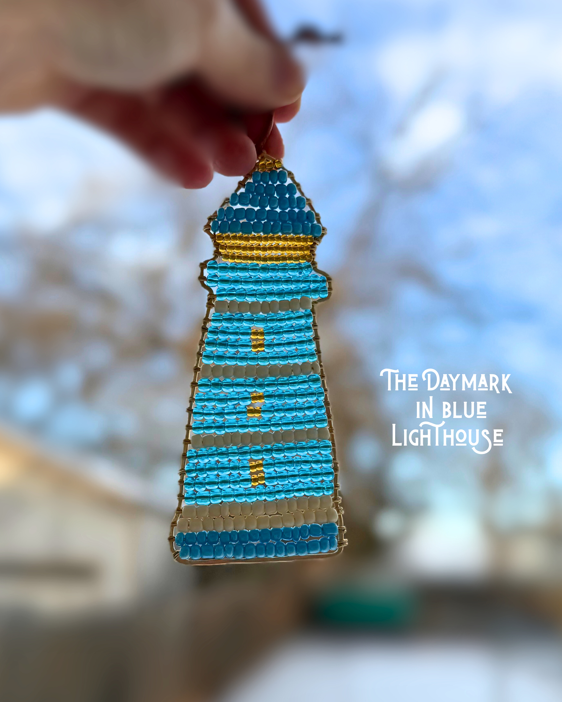 Daymark Lighthouse Blue