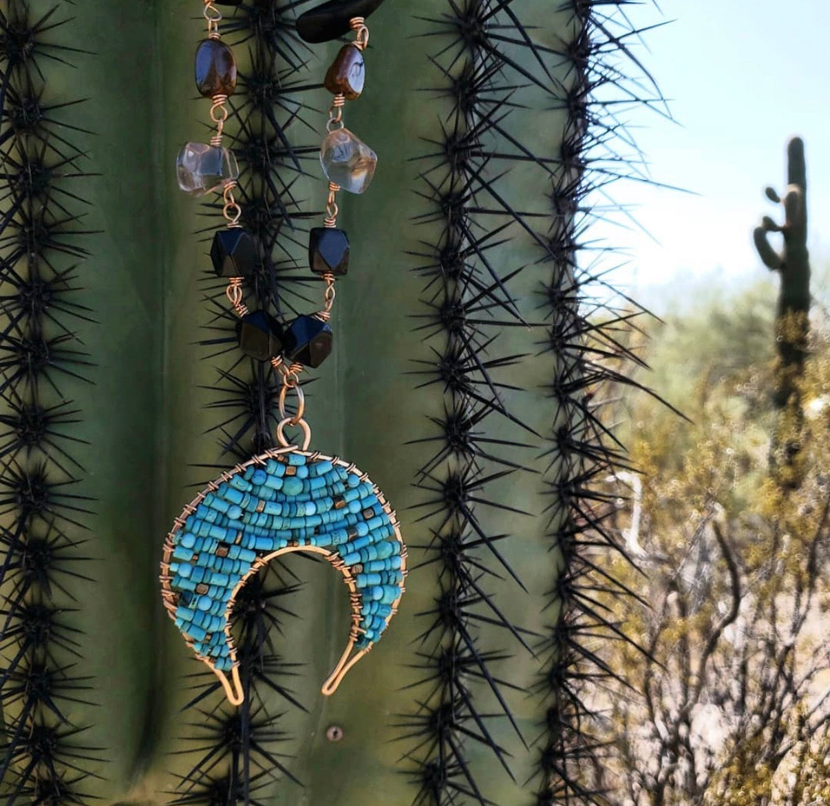 Naja Moon Talisman (Turquoise)